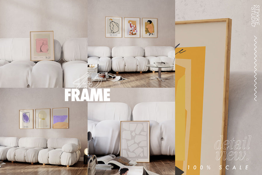 SNOW NO. 16 | Frame Mockup Set