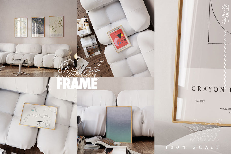 SNOW NO. 16 | Frame Mockup Set