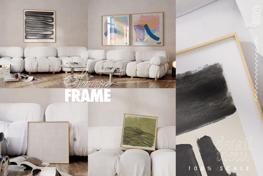 SNOW NO. 16 | Frame Mockup Set