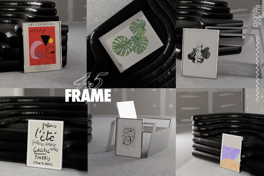 BLACK METAL NO. 22 | Frame Mockup Set