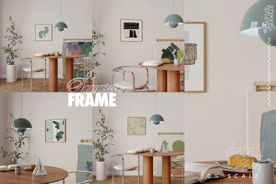 TEA TIME NO. 25 | Frame Mockup Set