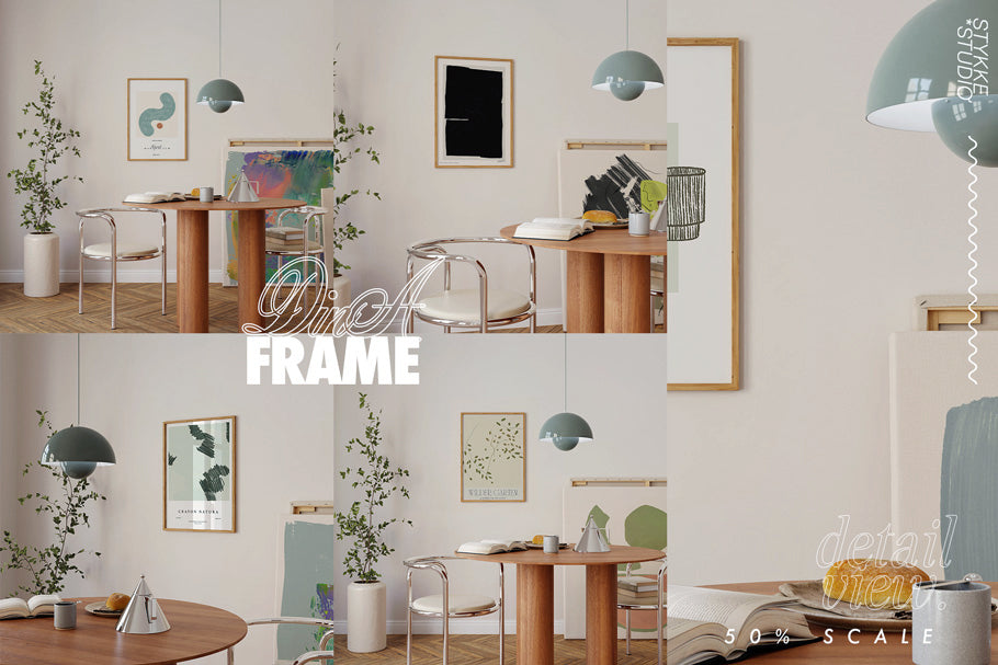TEA TIME NO. 25 | Frame Mockup Set