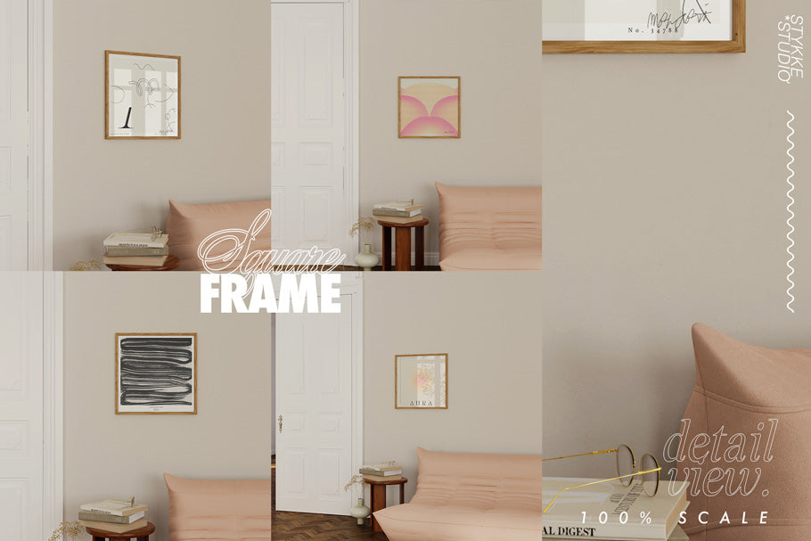 LYCHEE NO. 7 | Frame Mockup Set