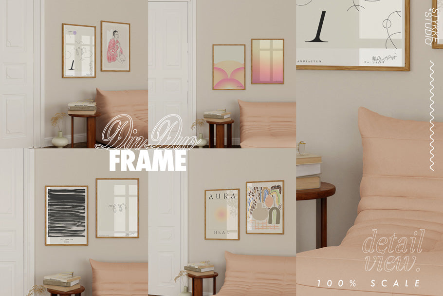 LYCHEE NO. 7 | Frame Mockup Set