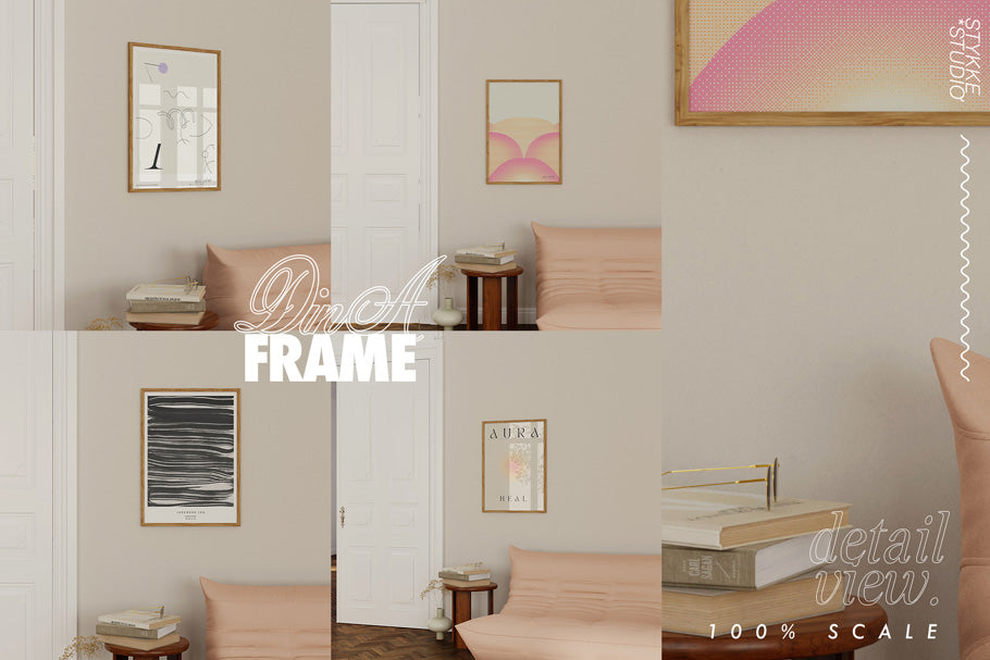 LYCHEE NO. 7 | Frame Mockup Set