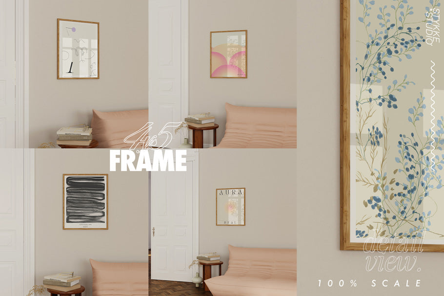 LYCHEE NO. 7 | Frame Mockup Set