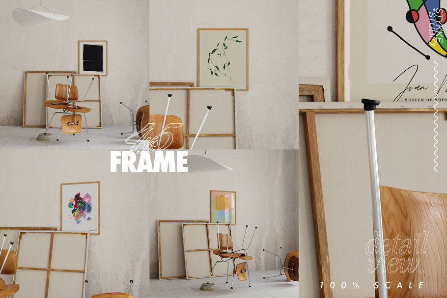 MAPLE NO. 8 | Frame Mockup Set