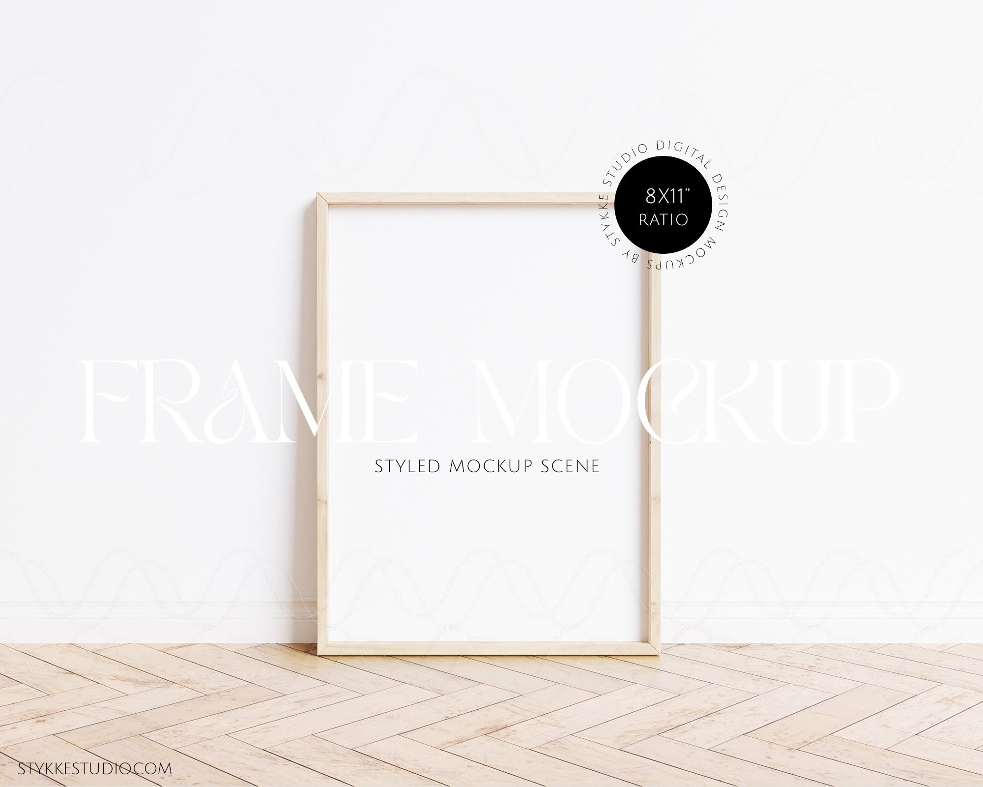 Natural Wood 20 | 1 Frame Single Mockup