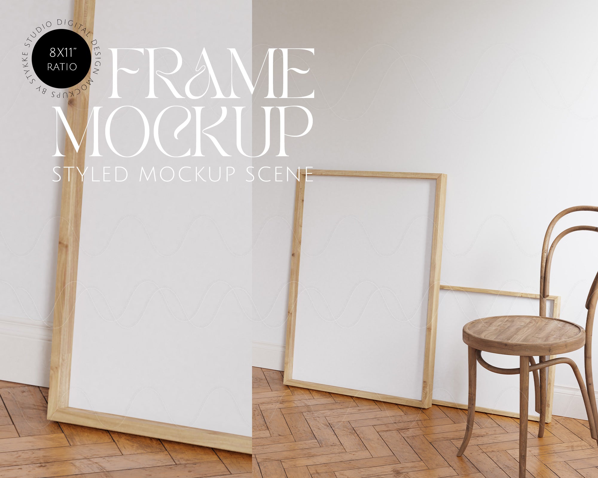 Gallery Chair 09 | 2 Frame Single Mockup