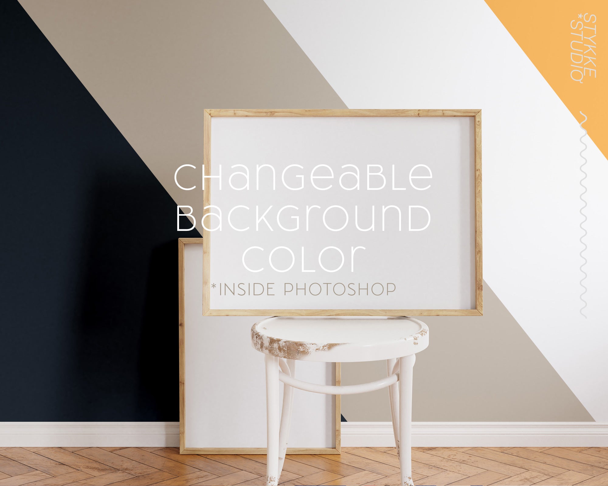 Gallery Chair 07 | 2 Frame Single Mockup