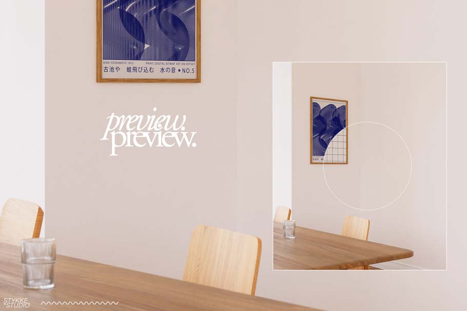 FREYA'S DINING ROOM | Frame Interior Mockup