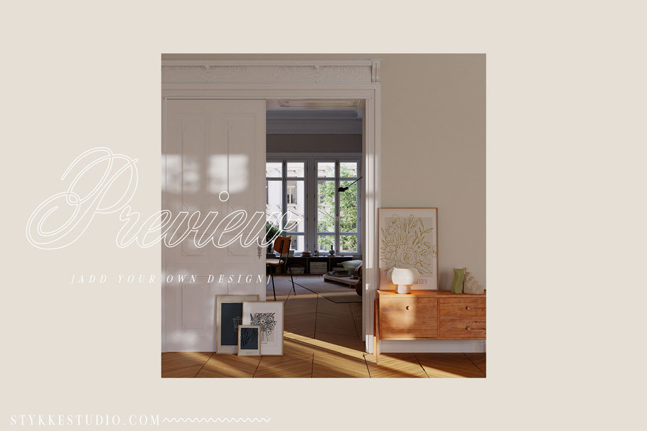ELLA'S ROOM | Frame Interior Mockup