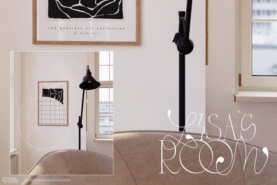 LISA'S ROOM | Frame Interior Mockup - Stykke Studio