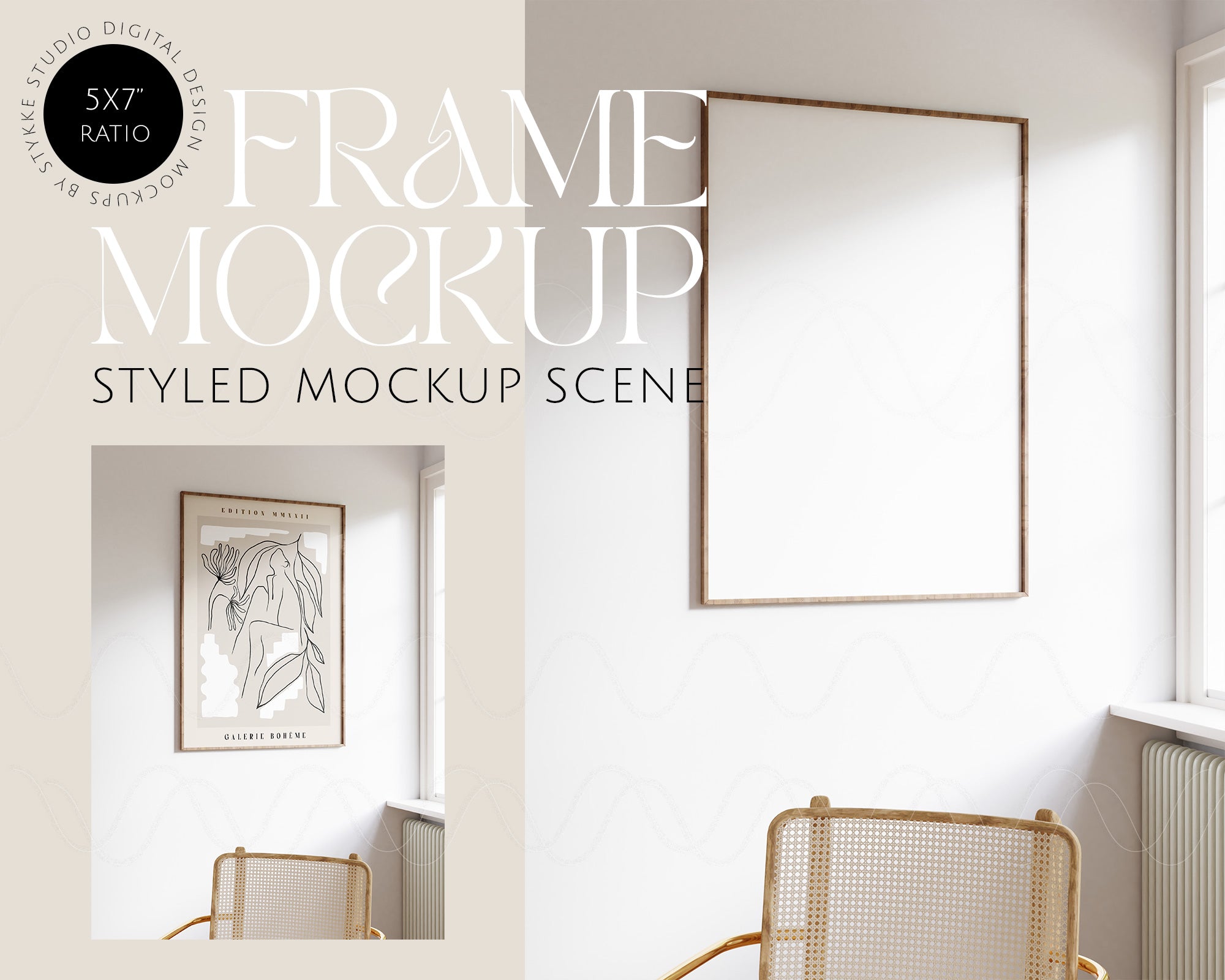 Apartment Light 01 | 1 Frame Single Mockup