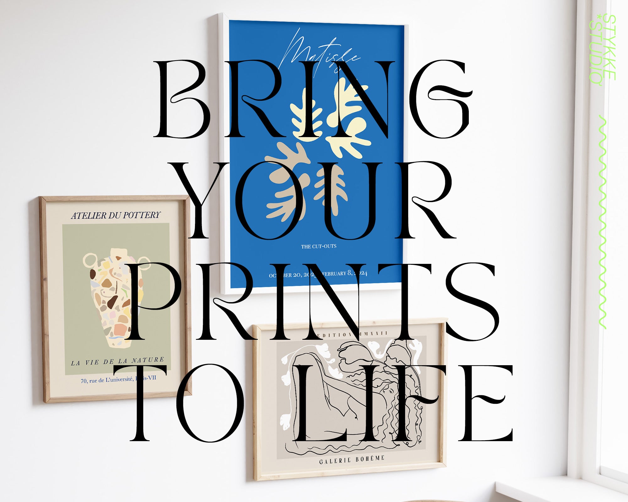 Mixed Frames 01 | 3 Frame Single Mockup – Stykke Studio