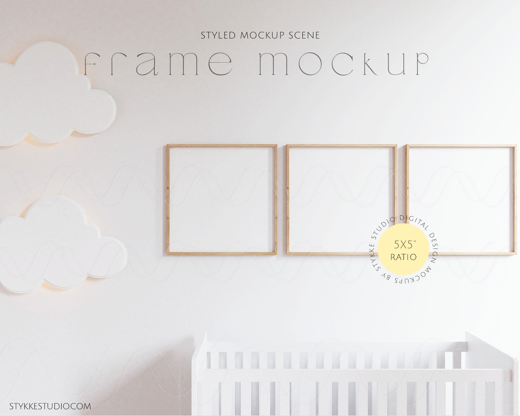 Nursery 06 | 3 Frame Single Mockup